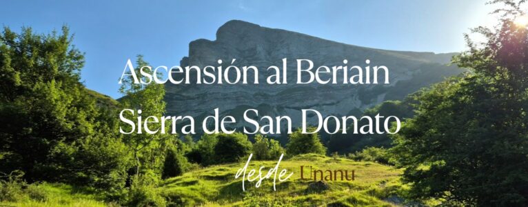 Ascensión al Beriain. Sierra de San Donato