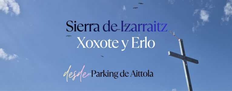 Sierra de Izarraitz. Xoxote y Erlo, desde Aittola