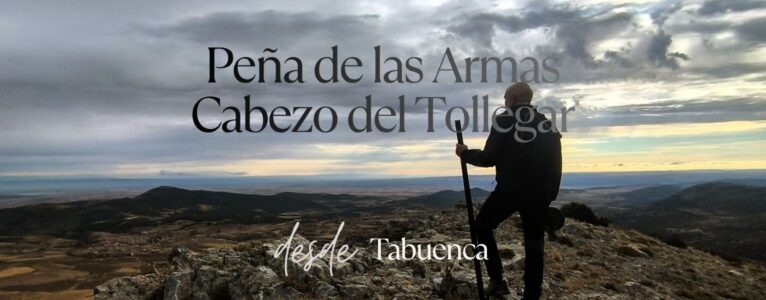 Peña de las Armas y Cabezo del Tollegar. Desde Tabuenca