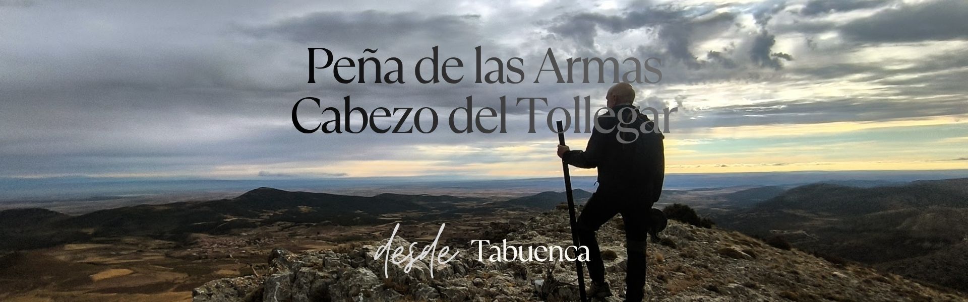 Peña de las Armas y Cabezo del Tollegar. Desde Tabuenca